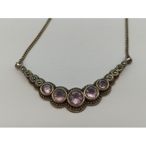 493 - 925 Silver and Amethyst 14