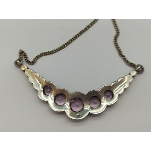 493 - 925 Silver and Amethyst 14