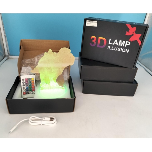 502 - Boxed 3D Illusion Lamps (4).