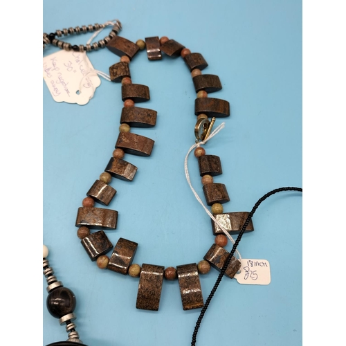 510 - Collection of Vintage and Modern Costume Jewellery, Mostly Necklaces.