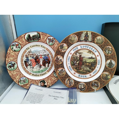 512 - 9 x Collectors Plates with Certificates to include Carousel Memories, Raphael's Transfiguration, etc... 