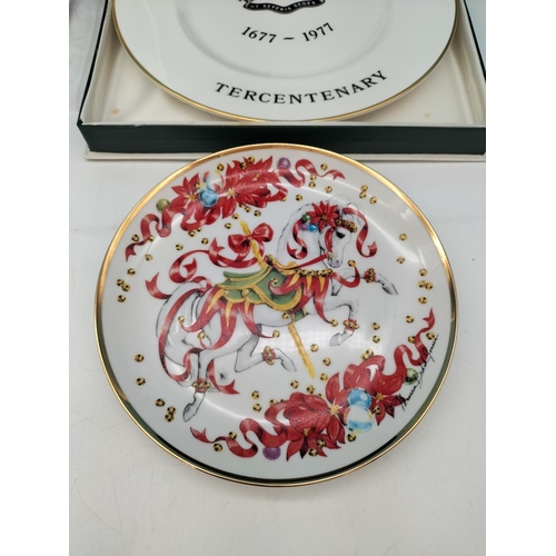 512 - 9 x Collectors Plates with Certificates to include Carousel Memories, Raphael's Transfiguration, etc... 