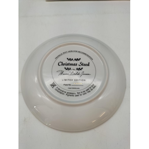 512 - 9 x Collectors Plates with Certificates to include Carousel Memories, Raphael's Transfiguration, etc... 