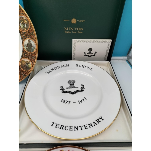 512 - 9 x Collectors Plates with Certificates to include Carousel Memories, Raphael's Transfiguration, etc... 