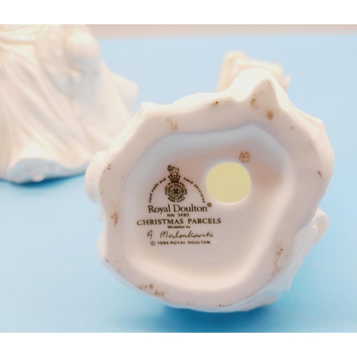 516 - Royal Doulton Lady Figures (3) - 'Harmony' HN 4096, 'Christmas Lantern' HN 3953 and 'Christmas Parce... 