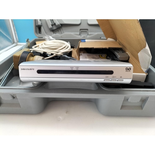 519 - Motor Home/Caravan Digital Satellite Receiver in Case.