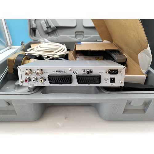 519 - Motor Home/Caravan Digital Satellite Receiver in Case.