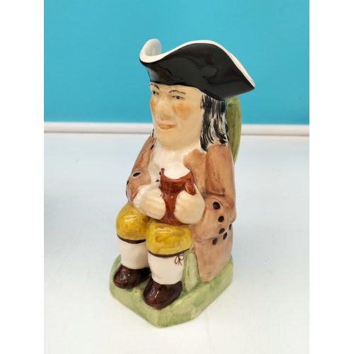 188 - Collection of Ceramic Toby and Character Jugs (7) to include Skipper, Little John, Gun Smith and Mos... 