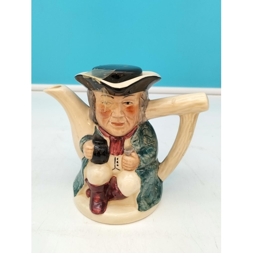 188 - Collection of Ceramic Toby and Character Jugs (7) to include Skipper, Little John, Gun Smith and Mos... 