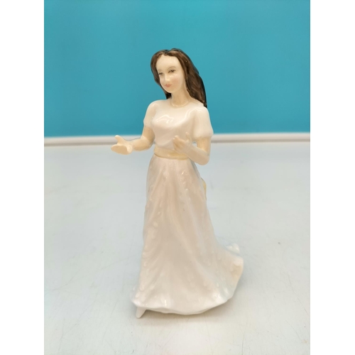 214 - Boxed Royal Doulton 15cm Figure 'Make Believe' HN 2225 and Boxed 'Sentiments Greetings' HN 4250.