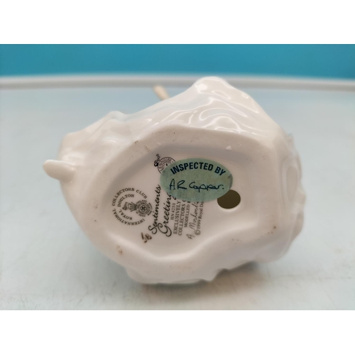 214 - Boxed Royal Doulton 15cm Figure 'Make Believe' HN 2225 and Boxed 'Sentiments Greetings' HN 4250.