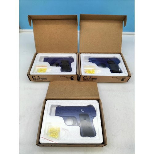 529 - Boxed Unopened Colt C 1 Airsoft 6mm Pistol/Gun (3). 18+ Age ID Required