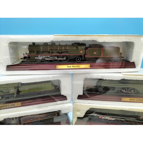 532 - Atlas Editions Famous Locomotives of the World (7) to include Pacific Chapelon Nord, Pacific PLM Typ... 