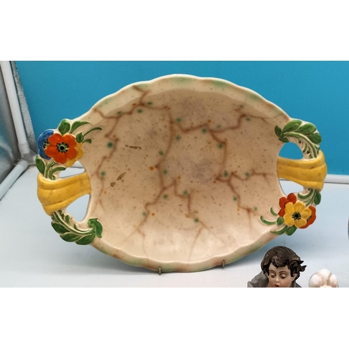 556 - Collection of Ceramics and Glass to include Nachtmann Vase, Carlton Ware and Falcon Ware.