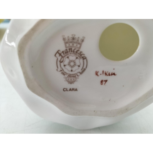 556 - Collection of Ceramics and Glass to include Nachtmann Vase, Carlton Ware and Falcon Ware.