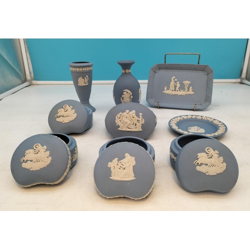 115 - Wedgwood Jasperware Items (9).