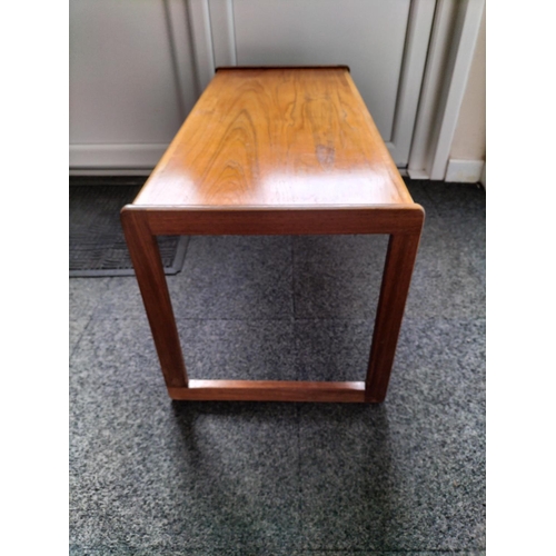 141 - G Plan Teak Coffee Table. 43cm High, 96cm x 43cm. Collection Only.