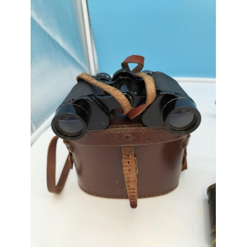 207 - 3 Pairs of Vintage Binoculars to include Digee Berlin 6x30 and Delmar Paris 8x26.