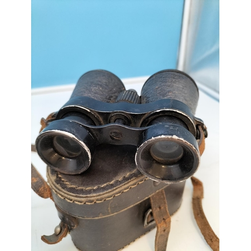 207 - 3 Pairs of Vintage Binoculars to include Digee Berlin 6x30 and Delmar Paris 8x26.