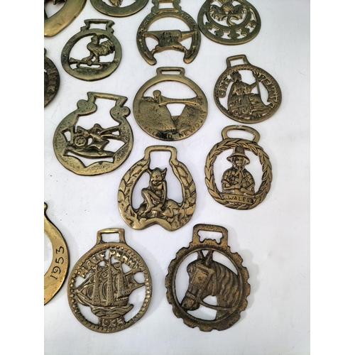 362 - Collection of Mixed Horse Brasses.