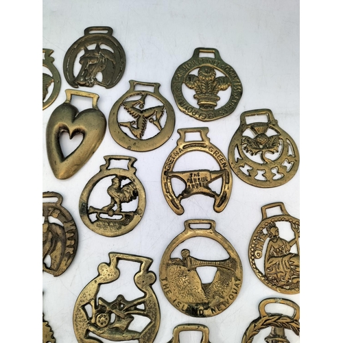 362 - Collection of Mixed Horse Brasses.