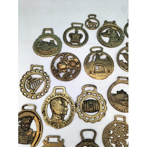 362 - Collection of Mixed Horse Brasses.