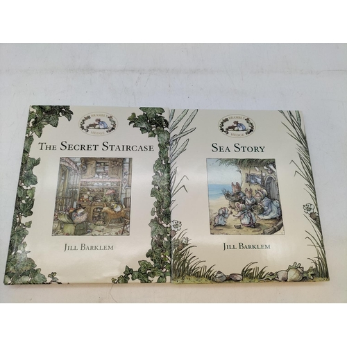 386 - Boxed Four Book Set 'Adventures in Brambly Hedge' by Jill Barklem.