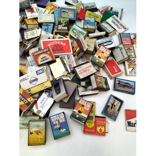 501 - Quantity of Mixed Vintage Matchboxes to include World Cup Spain 82 Examples, etc.