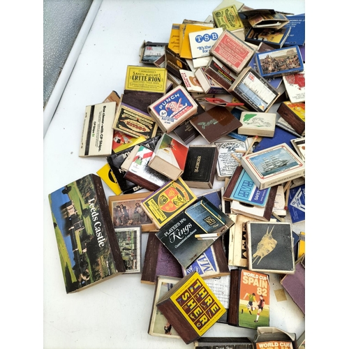 501 - Quantity of Mixed Vintage Matchboxes to include World Cup Spain 82 Examples, etc.