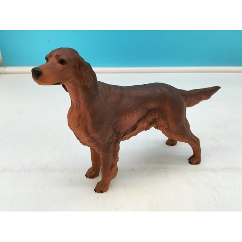 157 - Pets with Personality Dog Figure plus North Light Red Setter Dog Figure. Largest 22cm x 16cm.