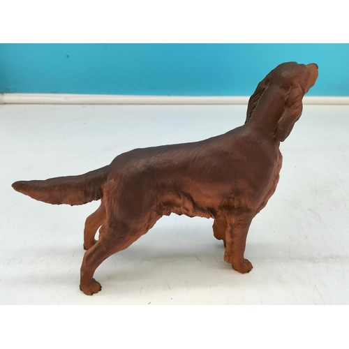 157 - Pets with Personality Dog Figure plus North Light Red Setter Dog Figure. Largest 22cm x 16cm.