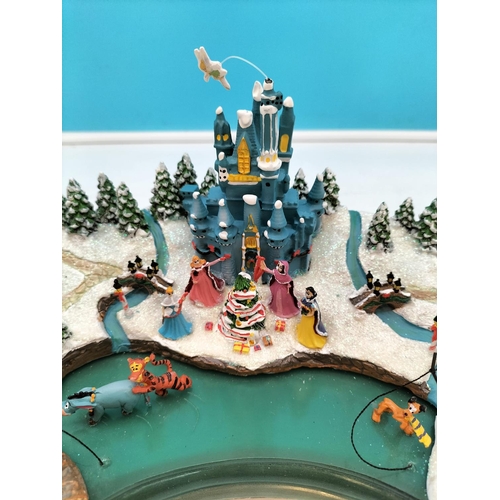 173 - Hawthorn Village 'The Disney Christmas Cove' Masterpiece. W/O. 36cm x 14cm x 13cm.