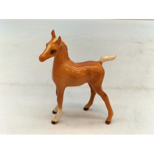 181 - Royal Doulton Figure of a Nigerian Pot Bellied Pygmy Goat (1st Quality) plus Royal Doulton Palmino F... 