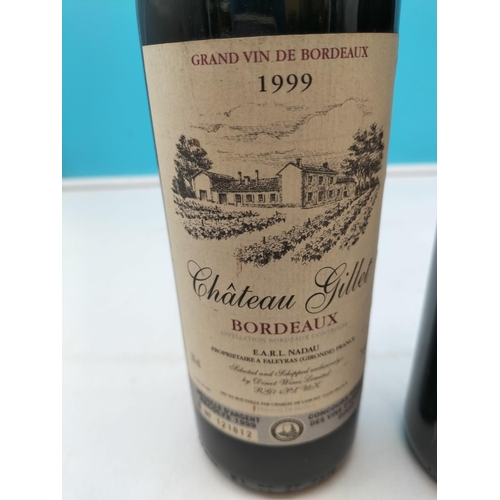 226 - 2 x New and Sealed 75cl Bottles of Red Wine to include 1999 Chateaux Gillet Bordeaux and 2000 Chatea... 