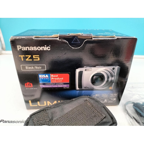 298 - Boxed Panasonic Lumix TZ5 Camera.