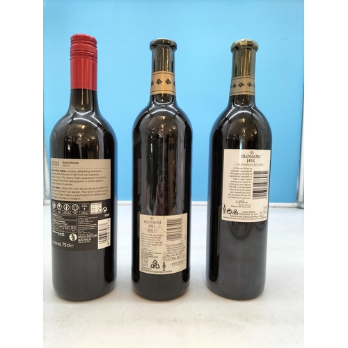 397 - 3 x New and Sealed 75cl Bottles of Red Wine to include Blossom Hill Merlot 2004, Blossom Hill Red Wi... 