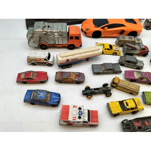 531 - Collection of Play Worn Model Cars to include Matchbox, Dinky and Tonka.