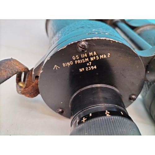 58 - WWII (1941) Bino-Prism No 5 MK2 NL Binoculars.