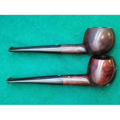 100 - New/Old Stock 2 x 1950's Bruyere Masta Patent Smoking Pipes, No 195F and No 34F. Both Boxed.