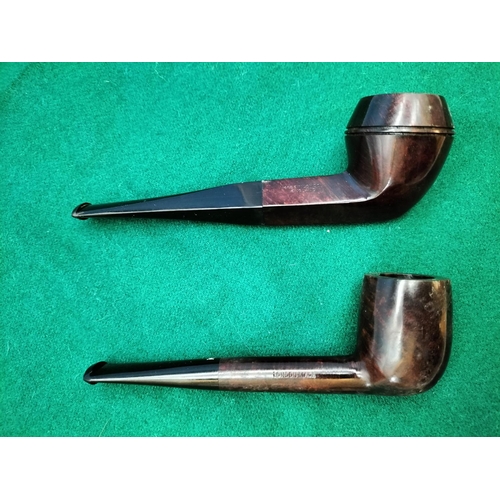 19 - New/Old Stock 2 x 1950's Bruyere Masta Patent Smoking Pipes, No 96F and No 62F. Both Boxed.