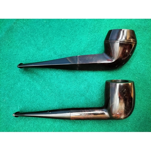 20 - New/Old Stock 2 x 1950's Bruyere Masta Patent Smoking Pipes, No 96F and No 193F. Both Boxed.