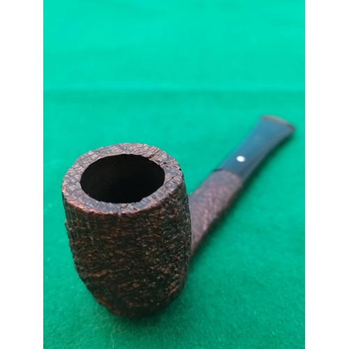 23 - C 72 F/T Dunhill Shell Briar 2 S White Spot Smoking Pipe. Never Used. Excellent Condition. 13cm Long... 