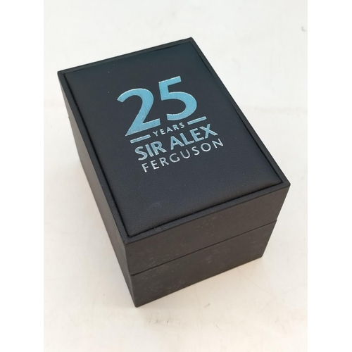 26 - New in Box 2011 Sir Alex Ferguson 25th Anniversary Celebratory Silver 925 Ingot Watch. Only 836 Ever... 