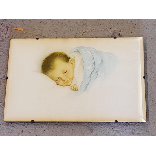 264 - 1930's Lillian Rowles Baby Prints (2). 50cm x 32cm.