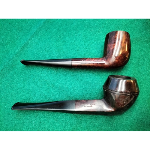 278 - New/Old Stock 2 x 1950's Bruyere Masta Patent Smoking Pipes, No 96F and No 198F. Both Boxed.