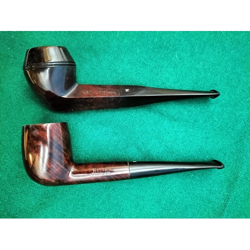 278 - New/Old Stock 2 x 1950's Bruyere Masta Patent Smoking Pipes, No 96F and No 198F. Both Boxed.