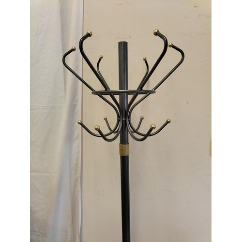 294 - Large 170cm Modern Metal Coat Stand. Collection Only. Sold in Aid of Ukraine.