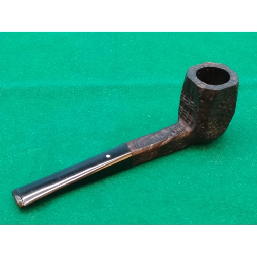 295 - CEK Dunhill Shell Briar 4 S White Spot Smoking Pipe. Never Used. Excellent Condition. 14.5cm Long.