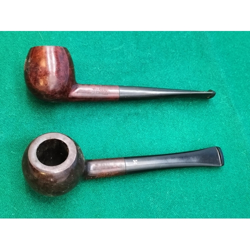 352 - New/Old Stock 2 x 1950's Bruyere Masta Patent Smoking Pipes, No 195F and No 35F. Both Boxed.