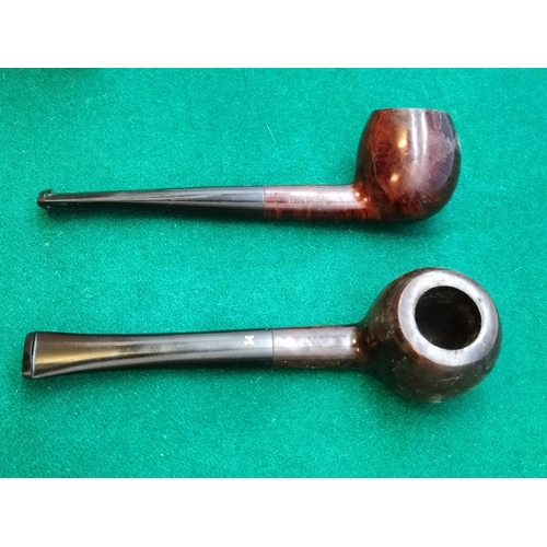 352 - New/Old Stock 2 x 1950's Bruyere Masta Patent Smoking Pipes, No 195F and No 35F. Both Boxed.